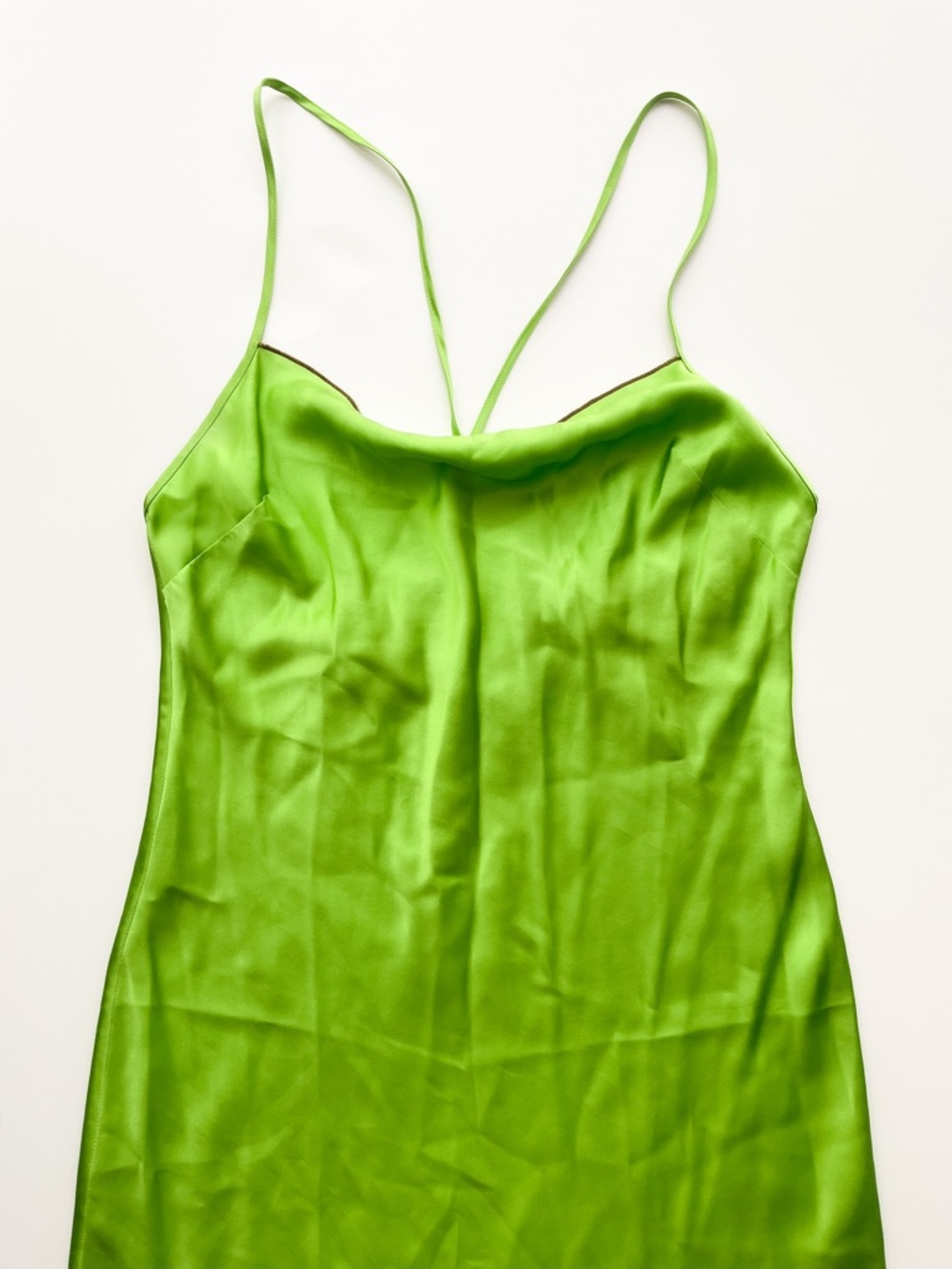 Wilfred 100% Silk Slip Dress - Picture 9 of 9